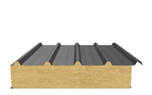 Кровельная сэндвич-панель (минеральная вата) 180 мм х 1000 мм