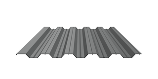 Профлист НС-35 1000/1060 мм х 0,45 мм (цветной)