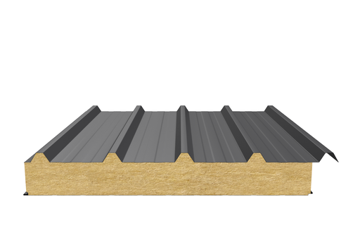 Кровельная сэндвич-панель (минеральная вата) 120 мм х 1000 мм