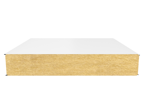 Стеновая сэндвич-панель (минеральная вата) 180 мм х 1000 мм (Гладкая)