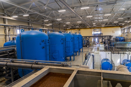 Здание водоочистных сооружений Амурского ГПЗ «ГК МФМК»